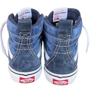 Vans blue suede kid’s high tops